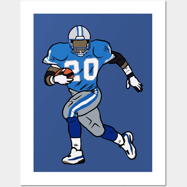 Barry sanders best sale jersey youth large